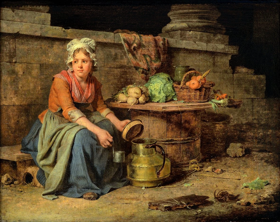 26-Michel Martin Drolling-La piccola latteria  